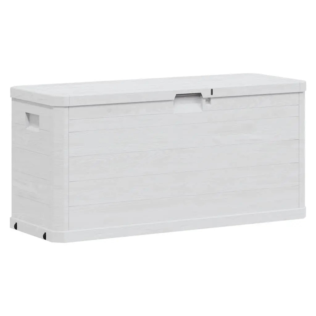 Garden Storage Box Weatherproof 280L Grey Plastic