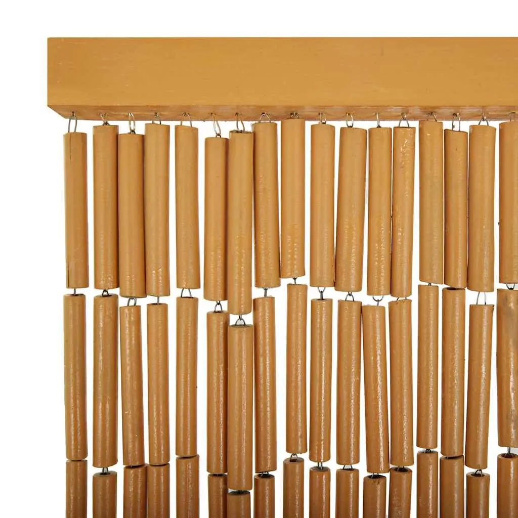 Bamboo Insect Door Curtain Multicolour 90 x 200 cm