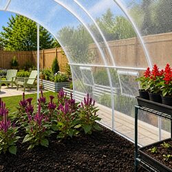 Your Gardening Companion: 13.5m² Greenhouse for Home Use