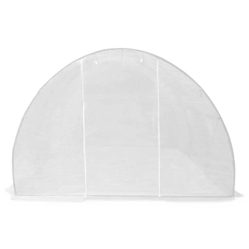 Greenhouse 13.5m² 450x300x200cm PE Mesh Ventilation Windows Garden Plant House