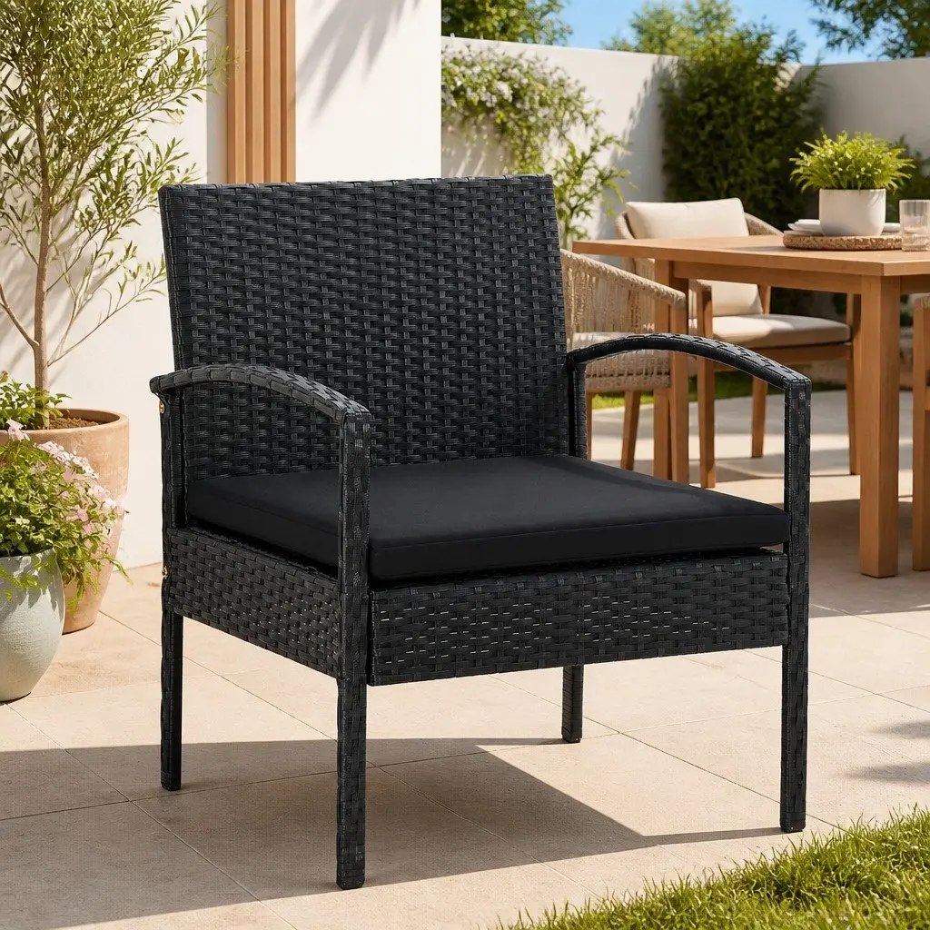Outdoor Garden Chair with Cushion