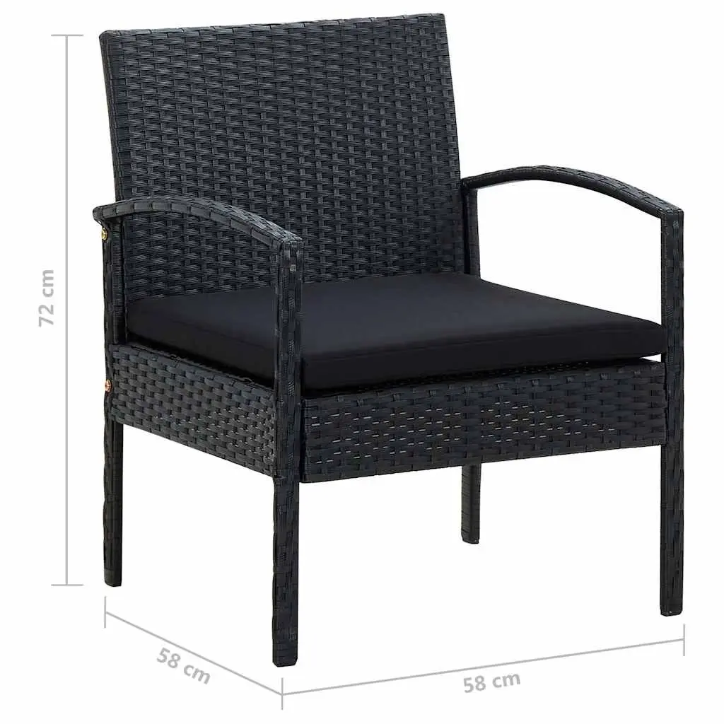 Outdoor Garden Chair with Cushion