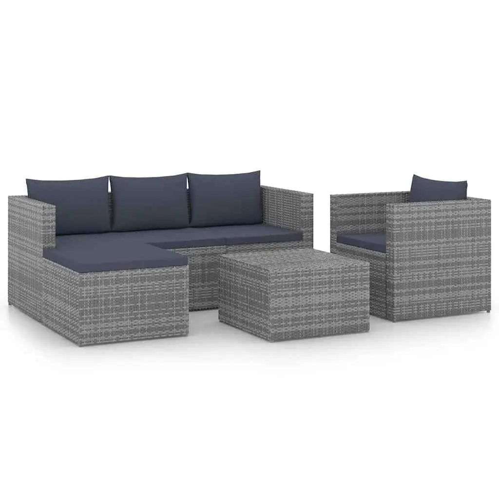 4 Piece Lounge Set for Outdoor Relaxation