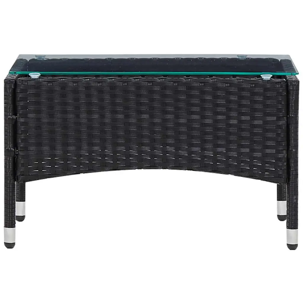 4 Piece Garden Lounge Set Outdoor Patio Furniture PE Rattan Sofa Table Cushions