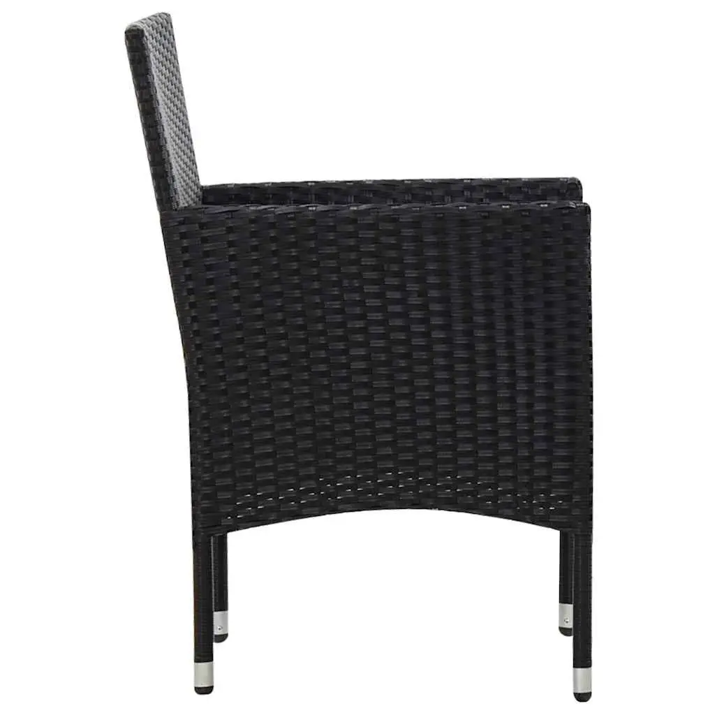 4 Piece Garden Lounge Set Outdoor Patio Furniture PE Rattan Sofa Table Cushions