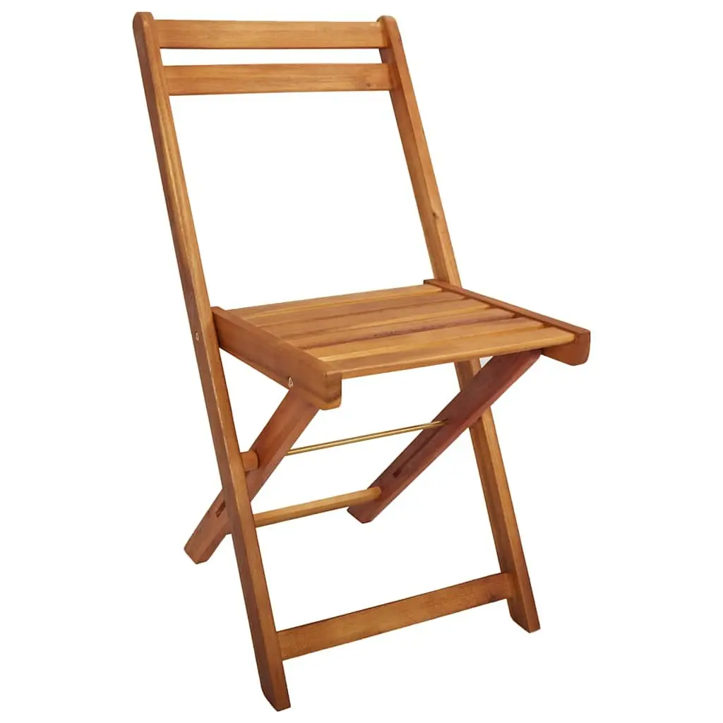 Garden Planter Table with Lid and 2 Folding Bistro Chairs Outdoor Furniture Set