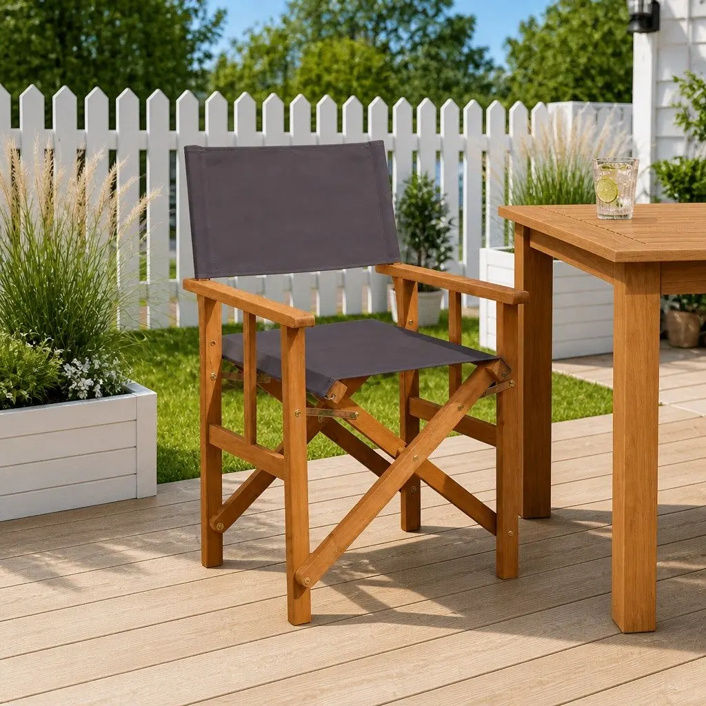 2 Pack Folding Director's Chairs
