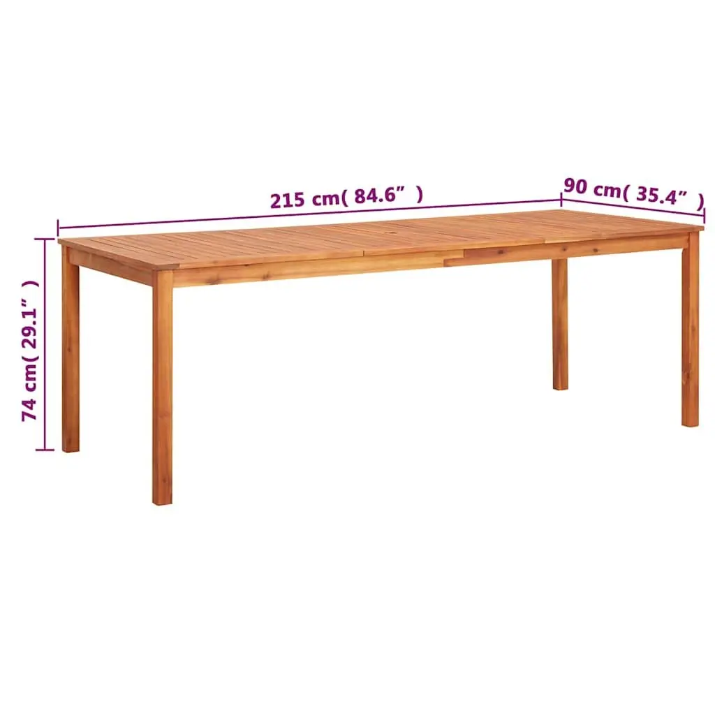 Solid Acacia Table