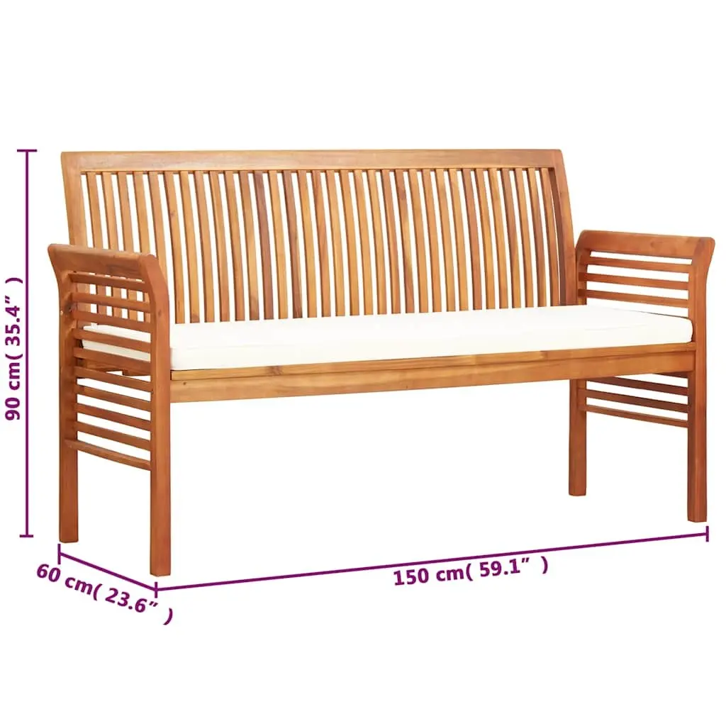 3-Seater Garden Bench