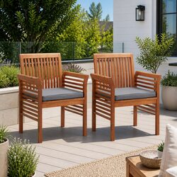Your Ideal Outdoor Dining Chairs: Set of 2