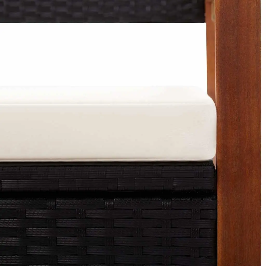115cm Outdoor Storage Bench