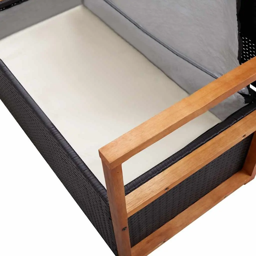 115cm Outdoor Storage Bench