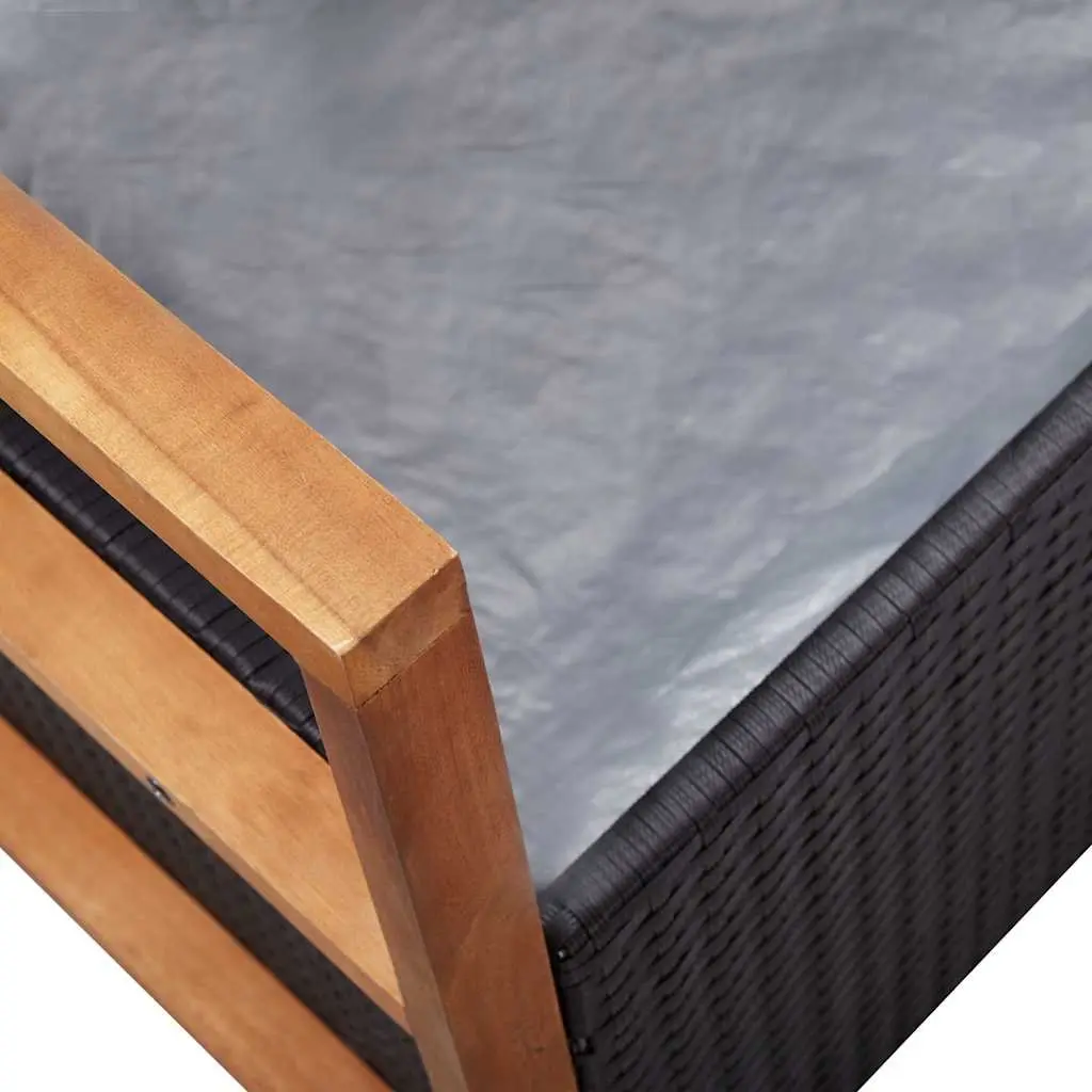 115cm Outdoor Storage Bench