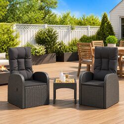 Comfortable Outdoor Armchairs with Reclining Feature