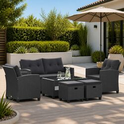 Make Your Outdoor Space Cozy with This Sofa Set