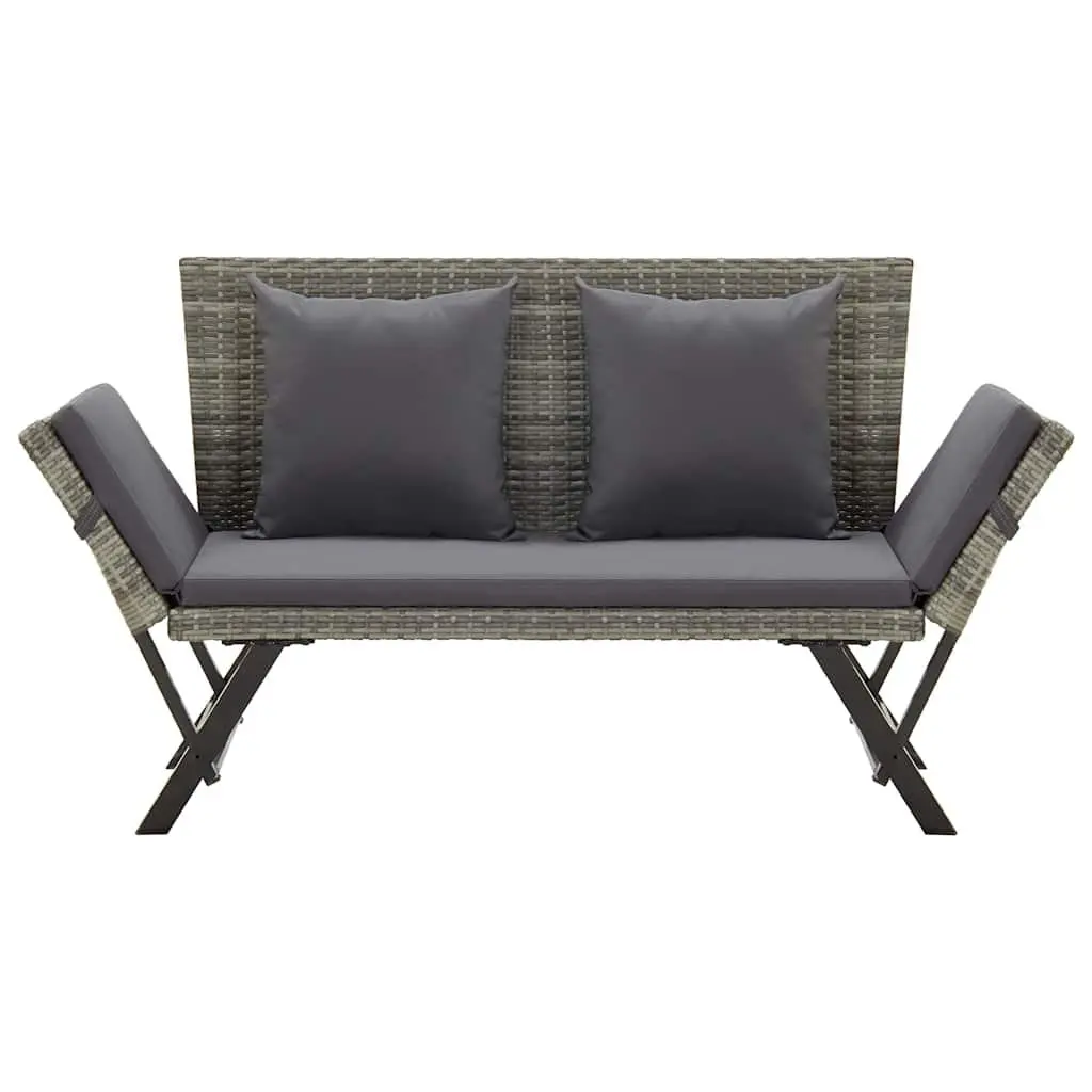 176cm Garden Bench with Cushions