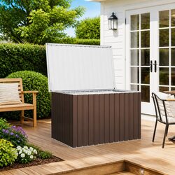 Your Essential Brown Garden Storage Box for Outdoors