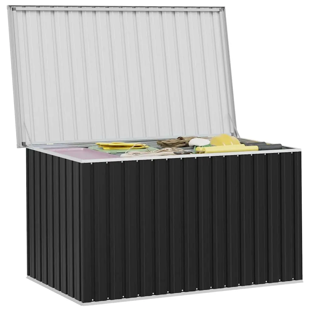 Anthracite Storage Box for Outdoor Use