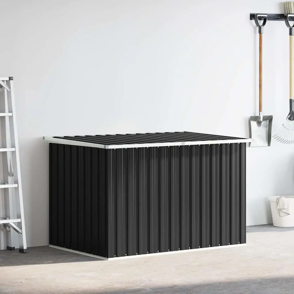 Anthracite Storage Box for Outdoor Use