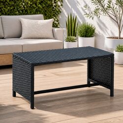 Your New Favorite Black Coffee Table for Outdoor Enjoyment