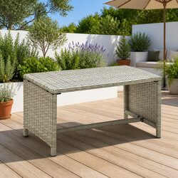 Friendly Beige Coffee Table to Elevate Your Outdoors