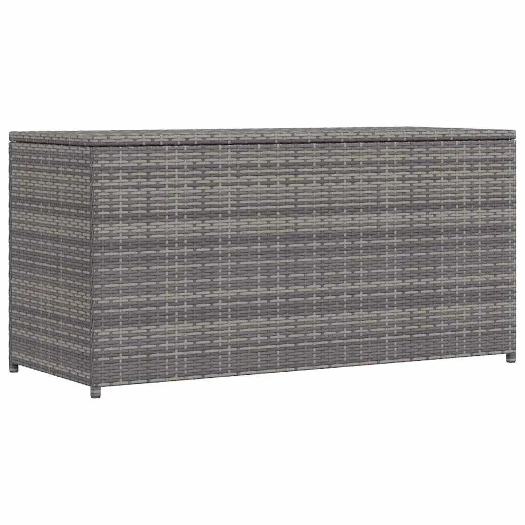 Grey Storage Chest for Outdoor Organization