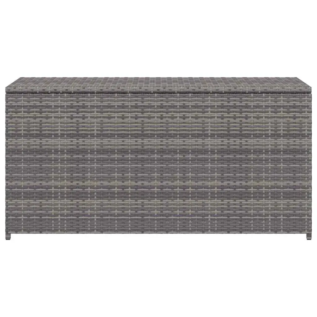 Grey Storage Chest for Outdoor Organization