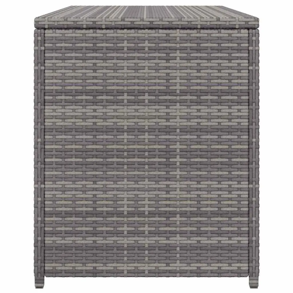 Grey Storage Chest for Outdoor Organization
