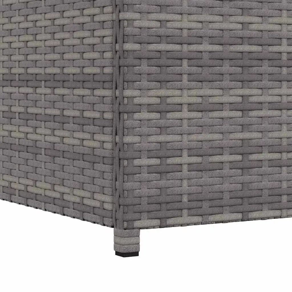 Grey Storage Chest for Outdoor Organization