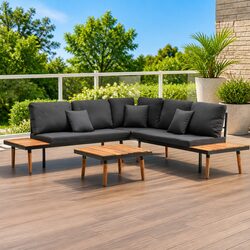 Friendly Grey Lounge Set for Your Outdoor Space