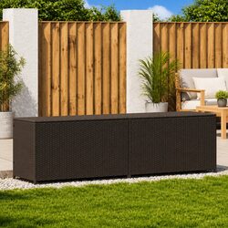 Friendly Outdoor Storage Box in Brown 200x50x60 cm