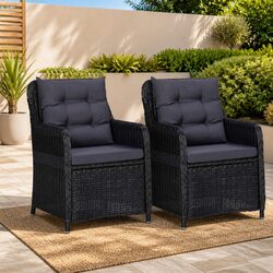 Your New Favorite Black Outdoor Chairs Set with Cushions