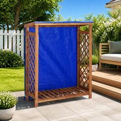 Firewood Storage Shed 105x38x115 cm - Easy to Use