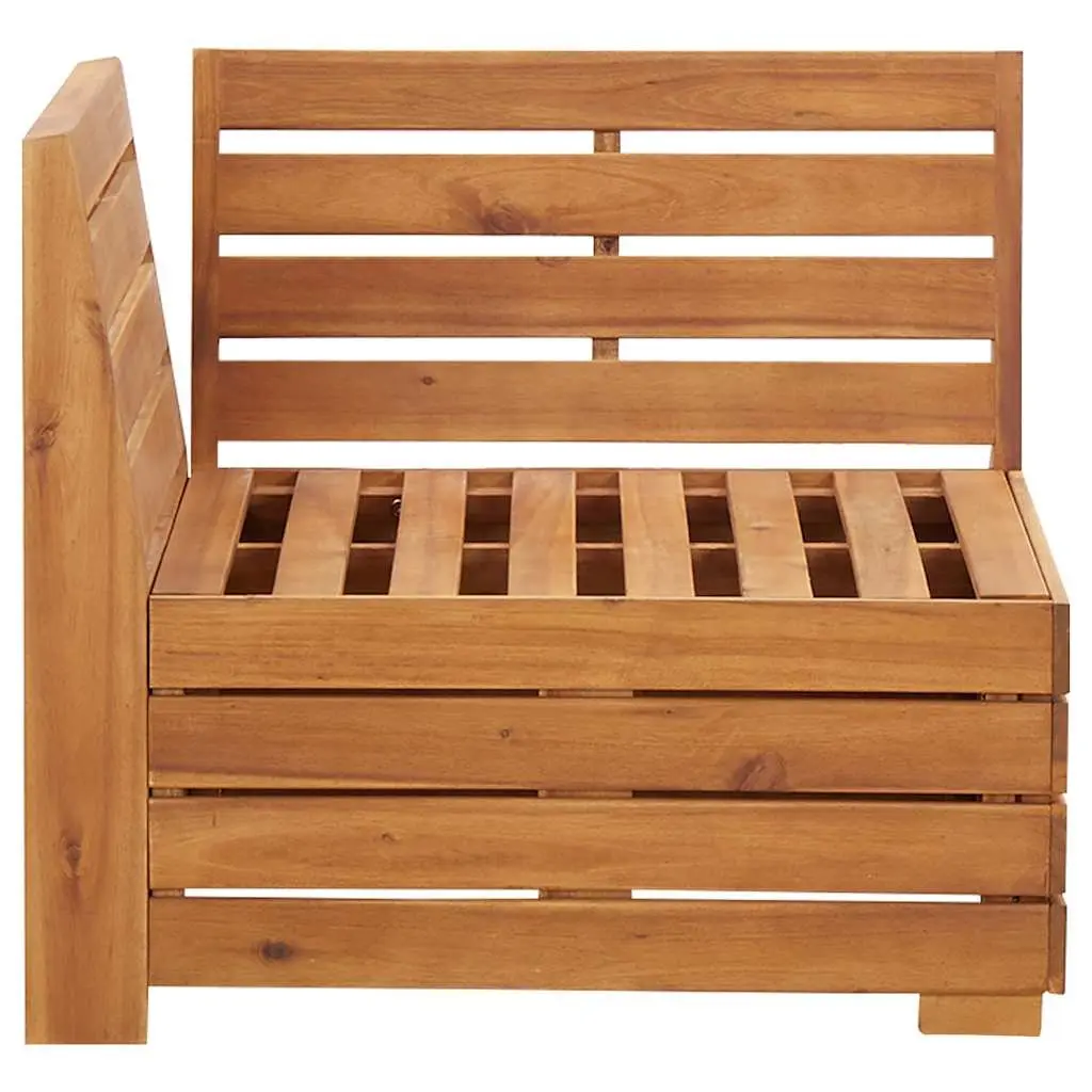 Wooden Corner Sofa Outdoor Garden Sectional Modular Seating with Removable