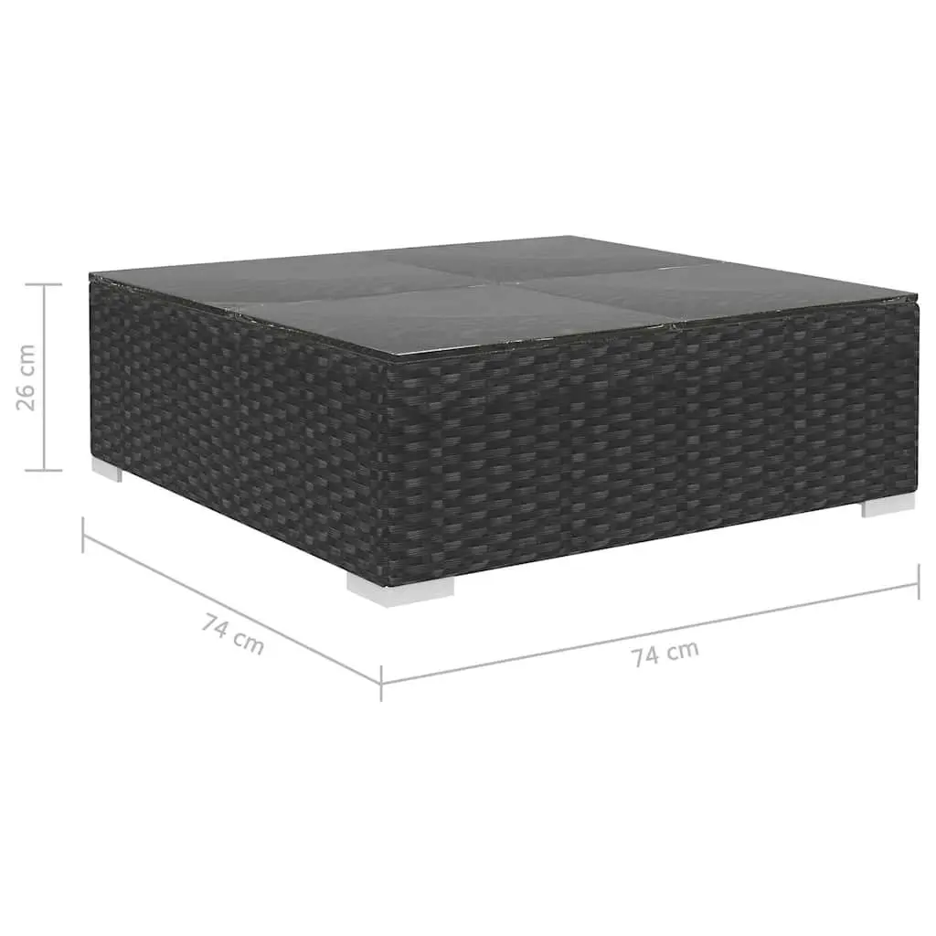 5 Piece Garden Lounge Set with Cushions