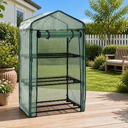Your Ideal 3-Tier Mini Greenhouse 69x49x125cm for Gardening