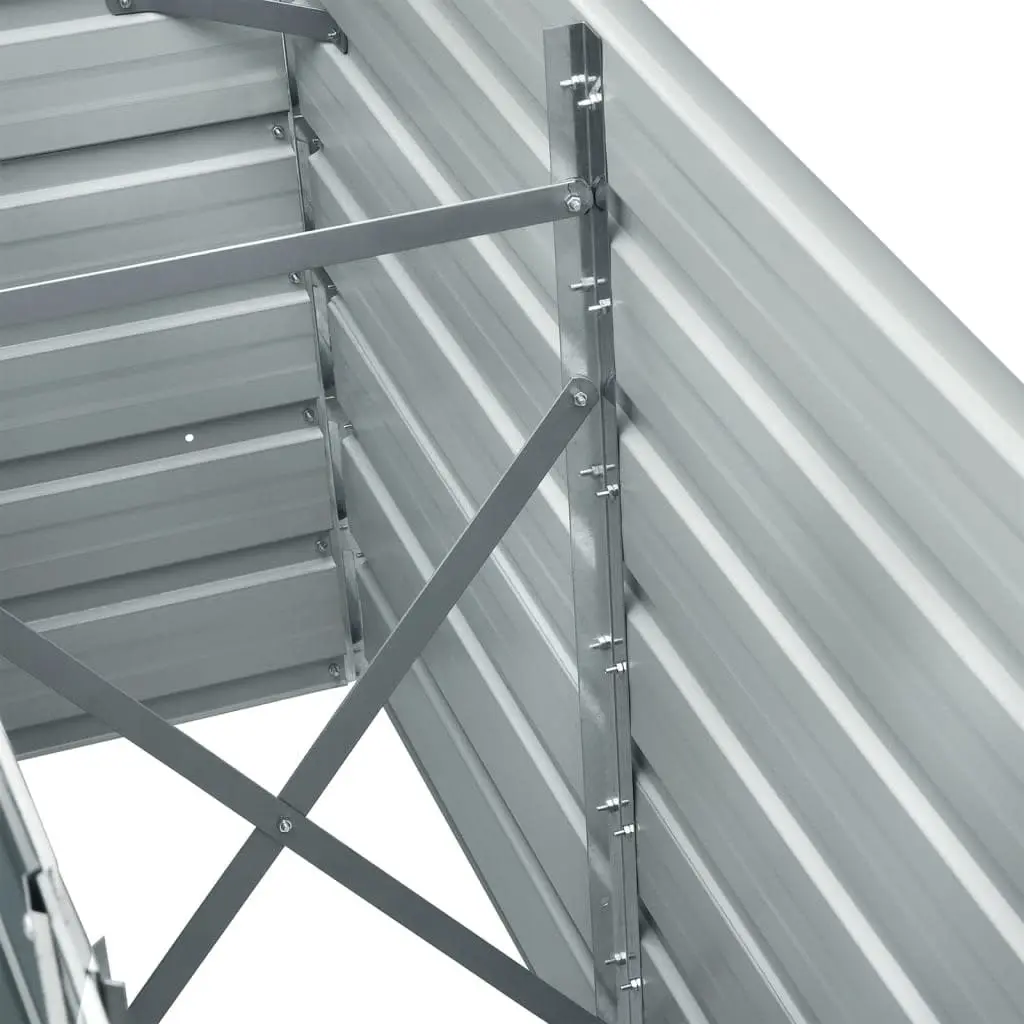 Raised Garden Bed Planter Box Metal Heavy-Duty Galvanised Steel 240 x 40 x 77 cm