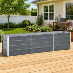 Garden Raised Bed Planter Box Outdoor Flowers Vegetables Herbs Growing Container