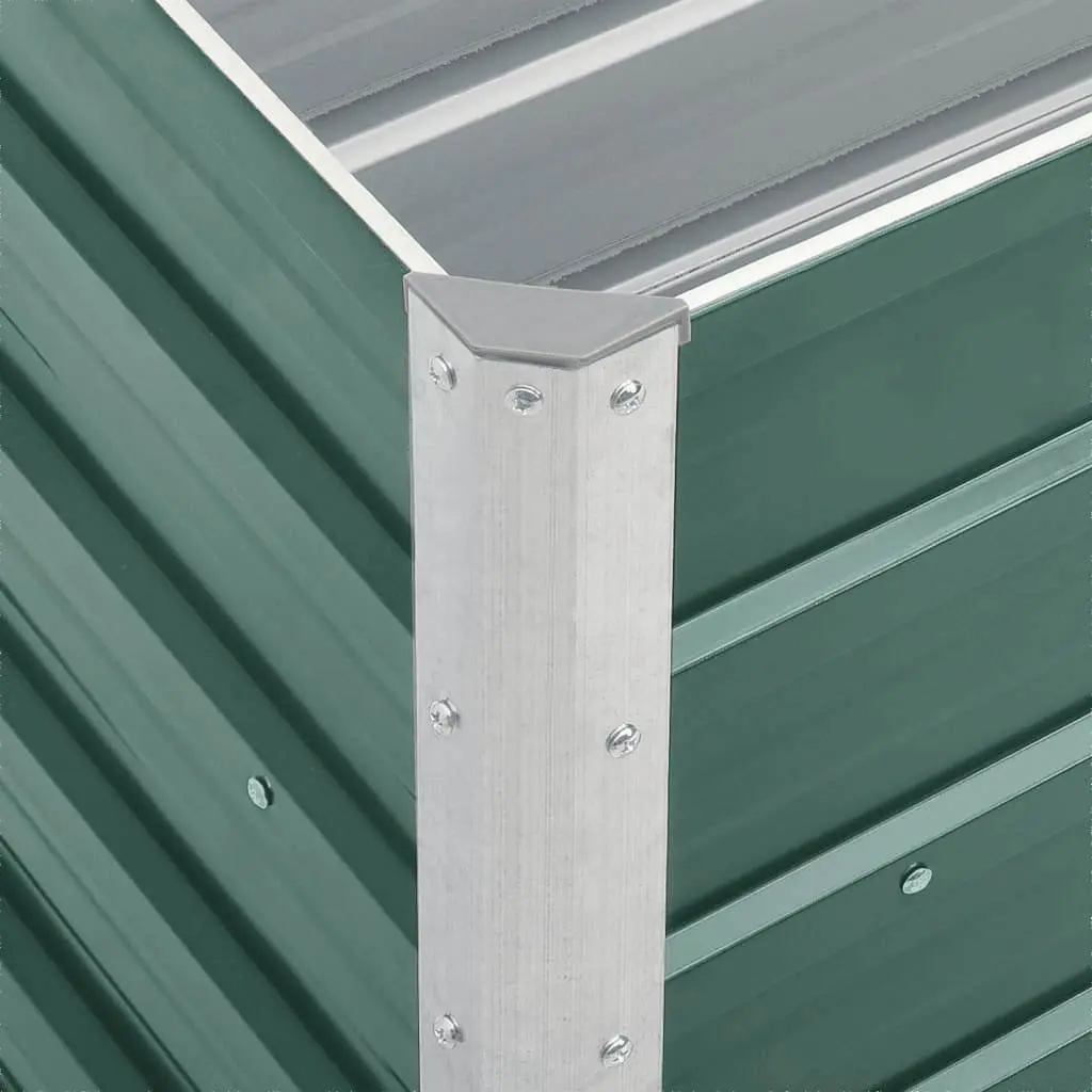 Raised Garden Bed Planter Box Weather Resistant Green 240 x 40 x 45 cm