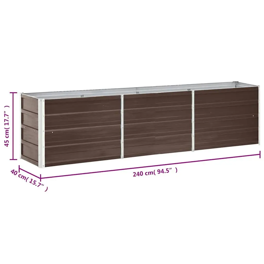 Garden Raised Bed Planter Box Outdoor Flowers Vegetables Herbs Growing Container