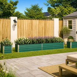 Create Your Garden with a Green Raised Bed Planter 320x40x45cm