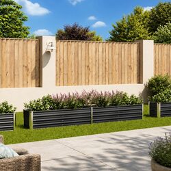 Grow Your Plants in Style with an Anthracite Steel Bed