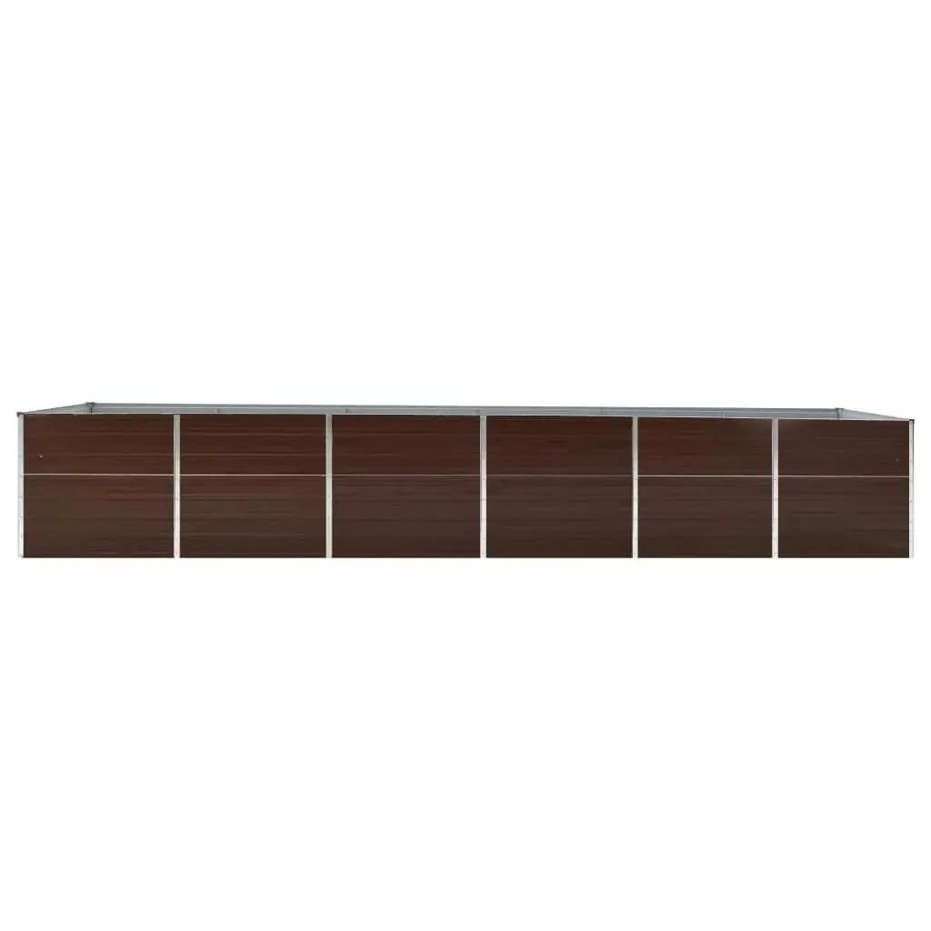 Raised Garden Bed Planter Box Heavy-Duty Galvanised Steel 480 x 80 x 77 cm