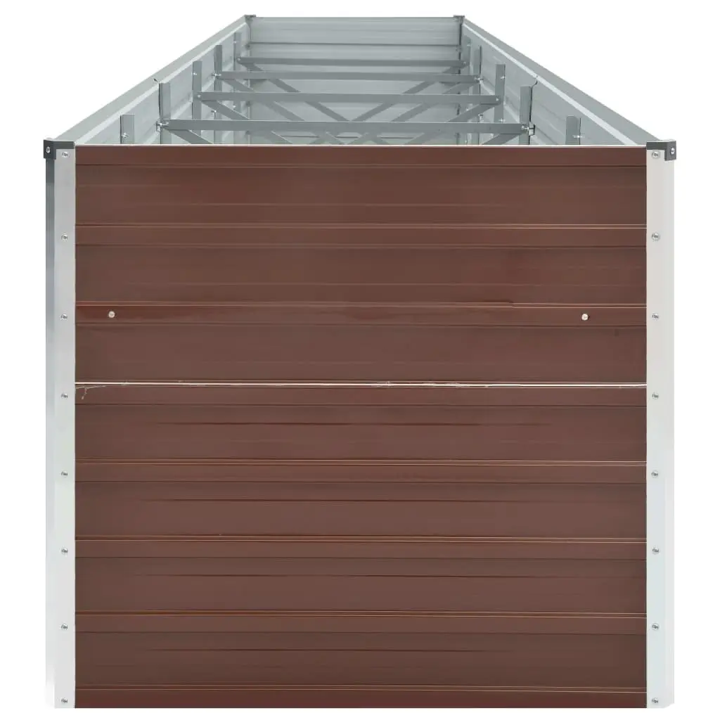 Raised Garden Bed Planter Box Heavy-Duty Galvanised Steel 480 x 80 x 77 cm
