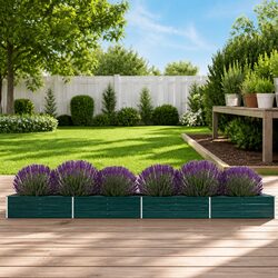 Garden Raised Bed Planter Box Outdoor Vegetables Flowers Herbs Growing Container