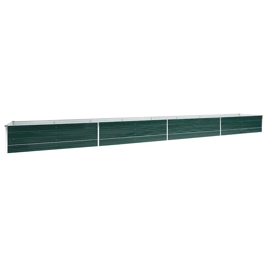Garden Raised Bed Planter Box Galvanised Steel 600 x 80 x 45 cm