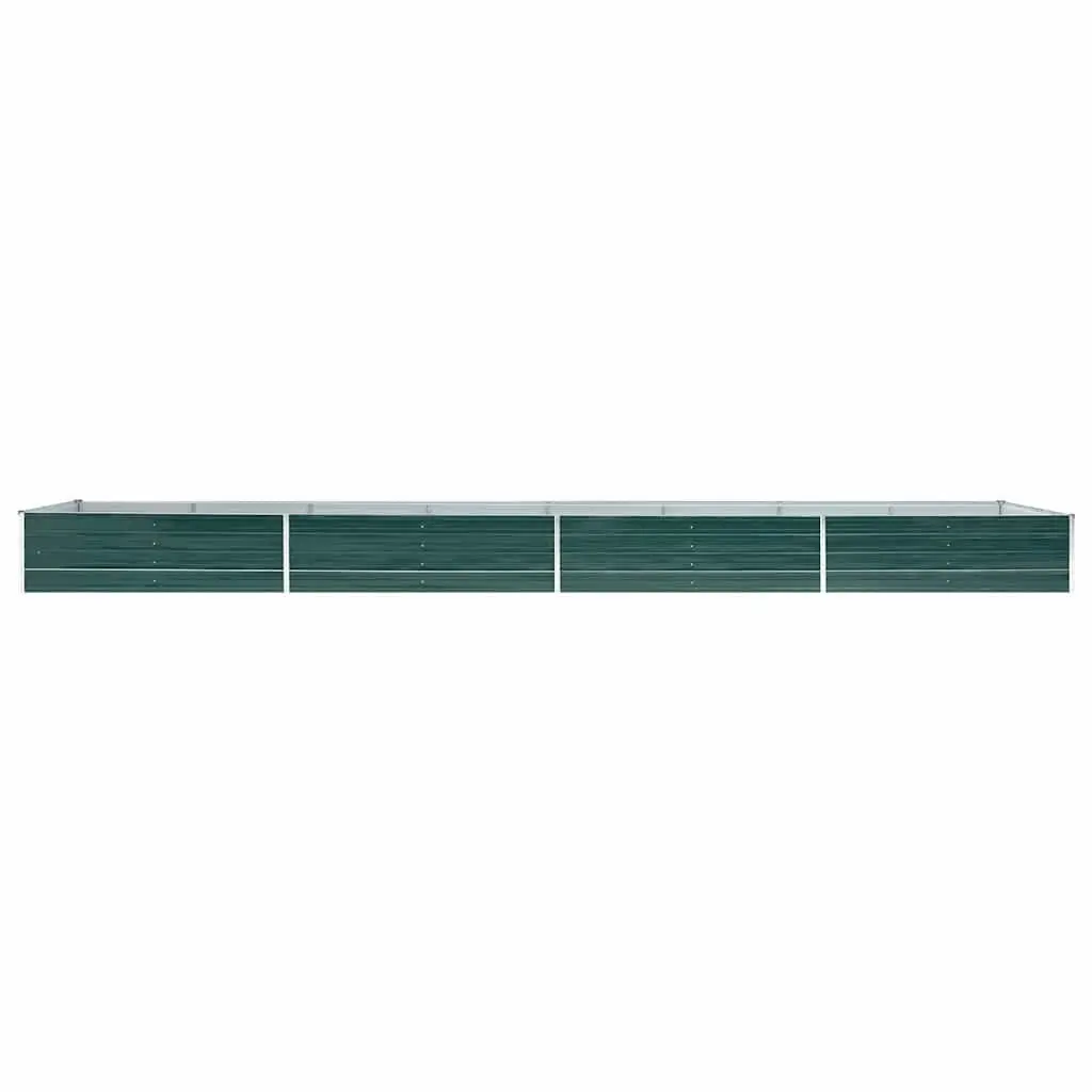 Garden Raised Bed Planter Box Galvanised Steel 600 x 80 x 45 cm