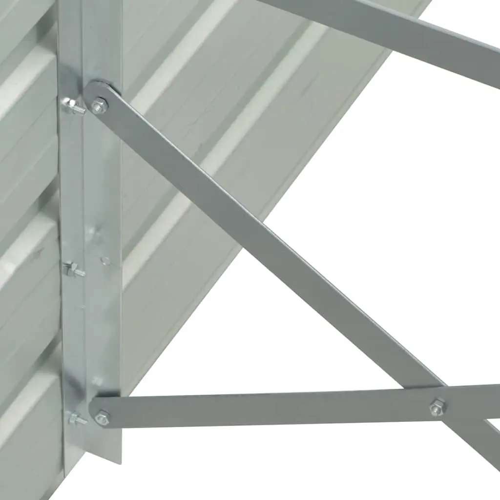 Garden Raised Bed Planter Box Galvanised Steel 600 x 80 x 45 cm