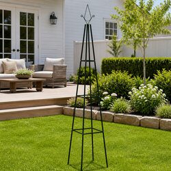 Garden Climbing Plant Rack 3-Tier Trellis Arbour Support Structure for Roses