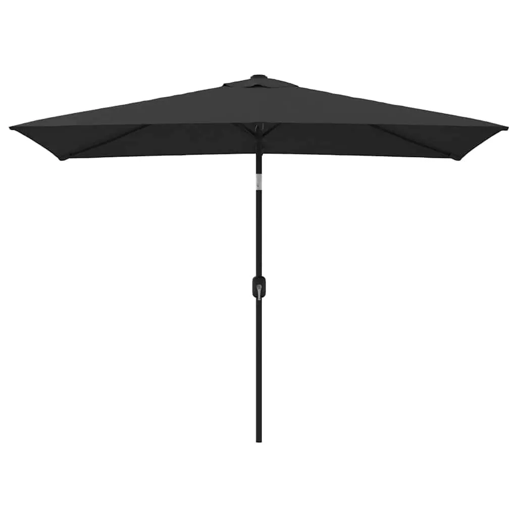 Garden Parasol Outdoor Sunshade Patio Umbrella 300x200cm Crank Tilt Foldable